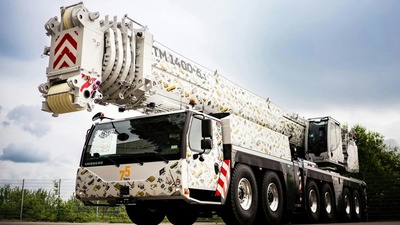 Liebherr LTM 1400-6.1 zastępuje dźwig samochodowy LTM 1350-6.1