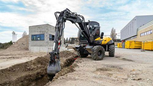 Kołowy koparka Mecalac 12MTX